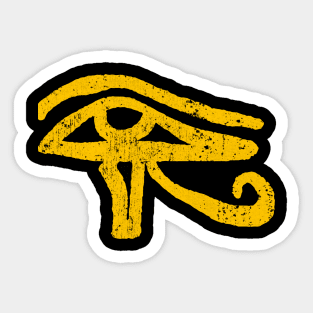 Eye of Horus Hieroglyph Sticker